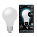 Лампа светодиодная A60 E27 10w 4100K Filament Opal dim GAUSS