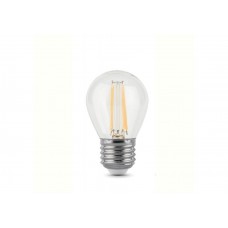 Лампа светодиодная шар E27 9w 2700K Filament GAUSS