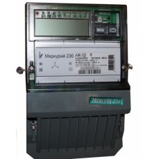 Счетчик электроэнергии Меркурий 230 AR-02 R трехфазный однотарифный, 10(100), кл.точ. 1.0/2.0, Щ, ЖКИ, RS485